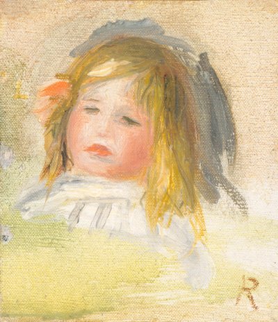 Child with Blond Hair, 1895-1900 by Pierre Auguste Renoir